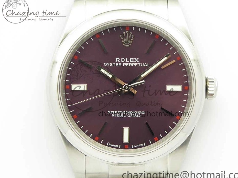 Perpetual A2836 on 1:1 Edition Oyster Bracelet Grape 39mm UBF Best Dial 114300 SS 1128